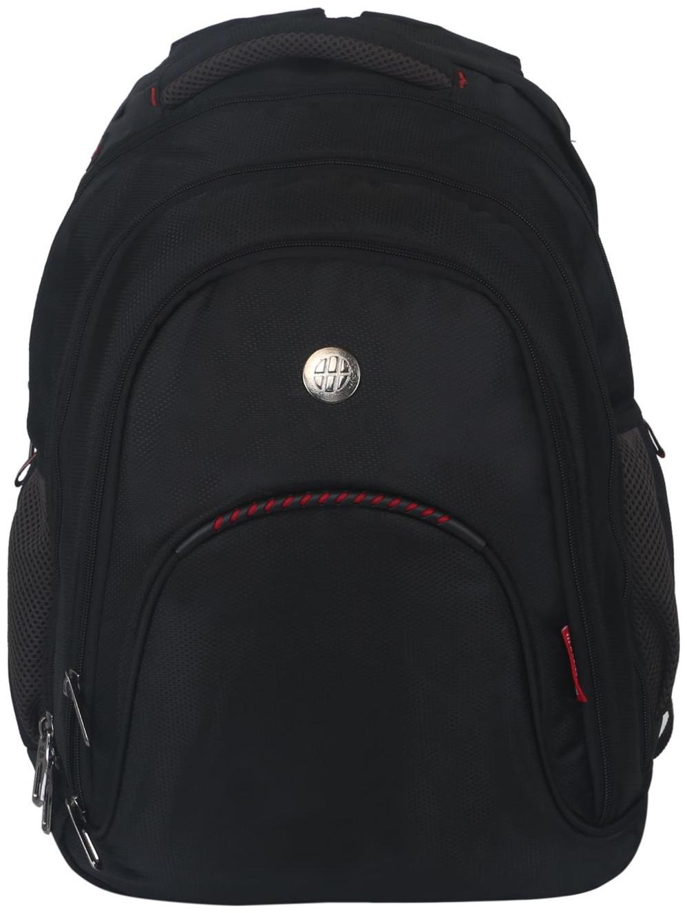 

Harissons Black Polyester Laptop Backpack