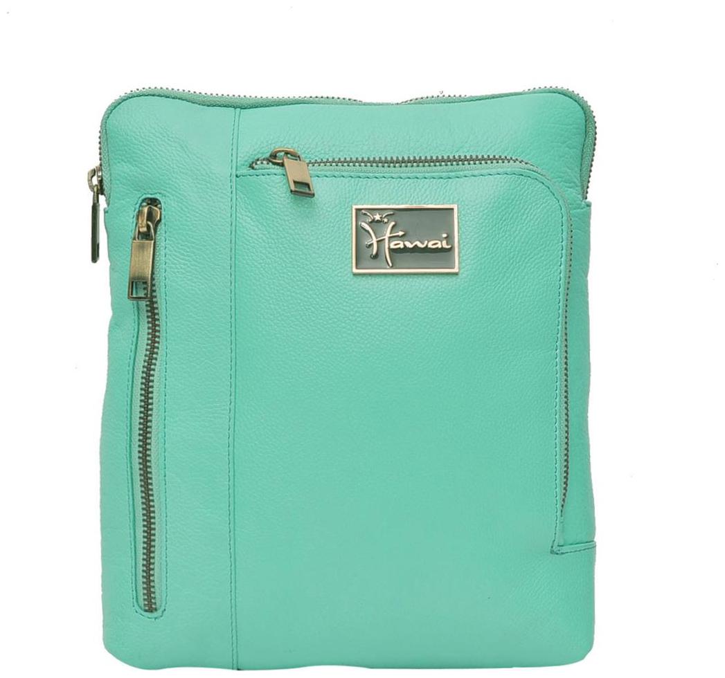 

Hawai Leather Sea Green Sling Bag