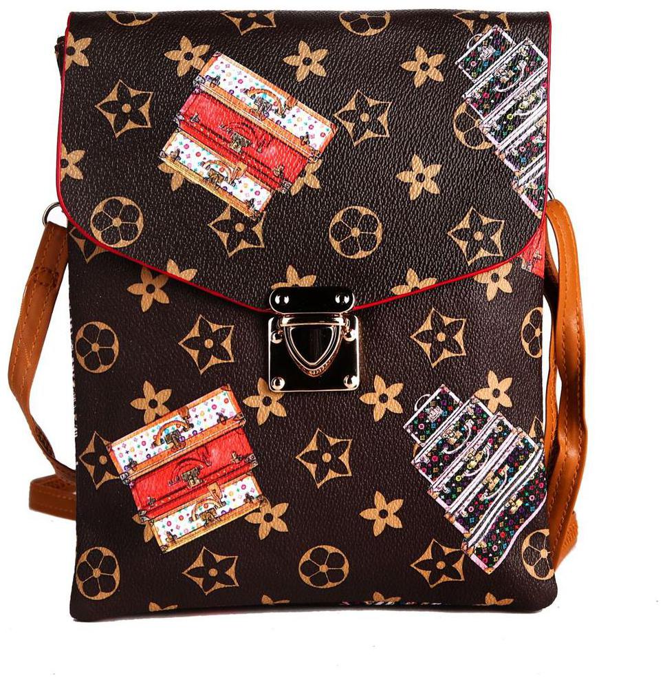 

Hawaishop Multi PU Solid Sling Bag