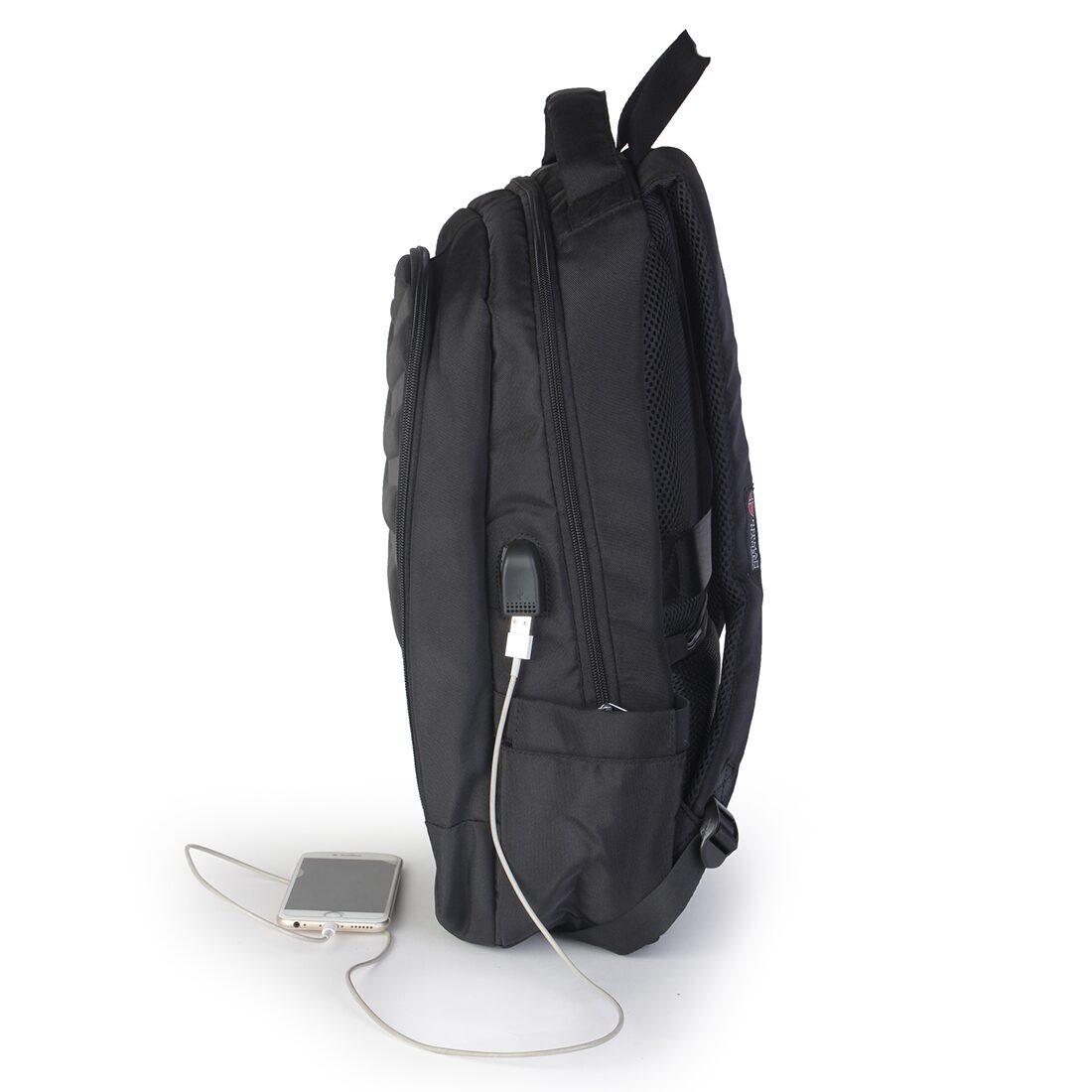 herman hansen backpack with usb
