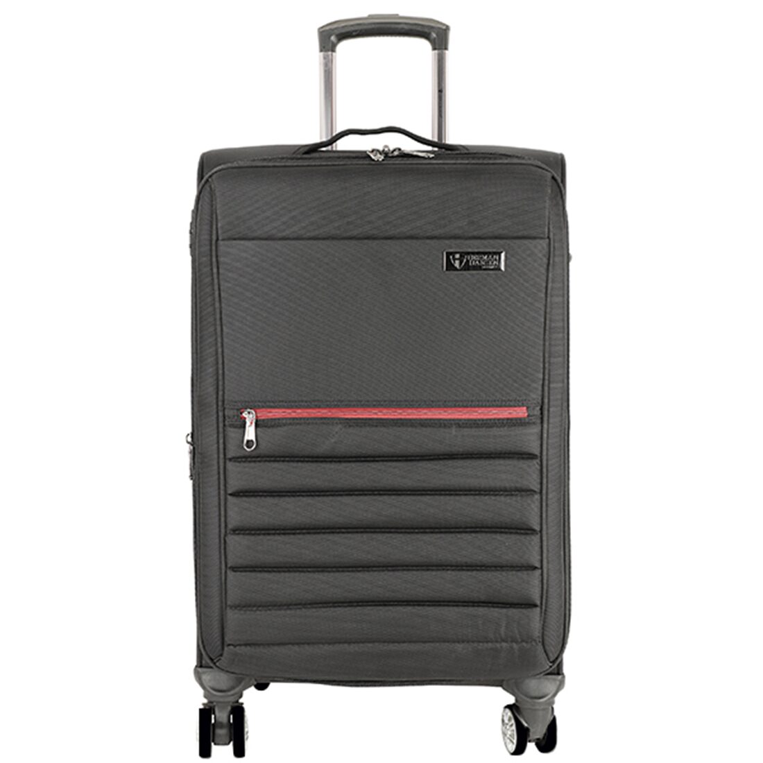 

Herman Hansen 4444 Cabin Size Soft Luggage Bag ( Black 8 Wheels )