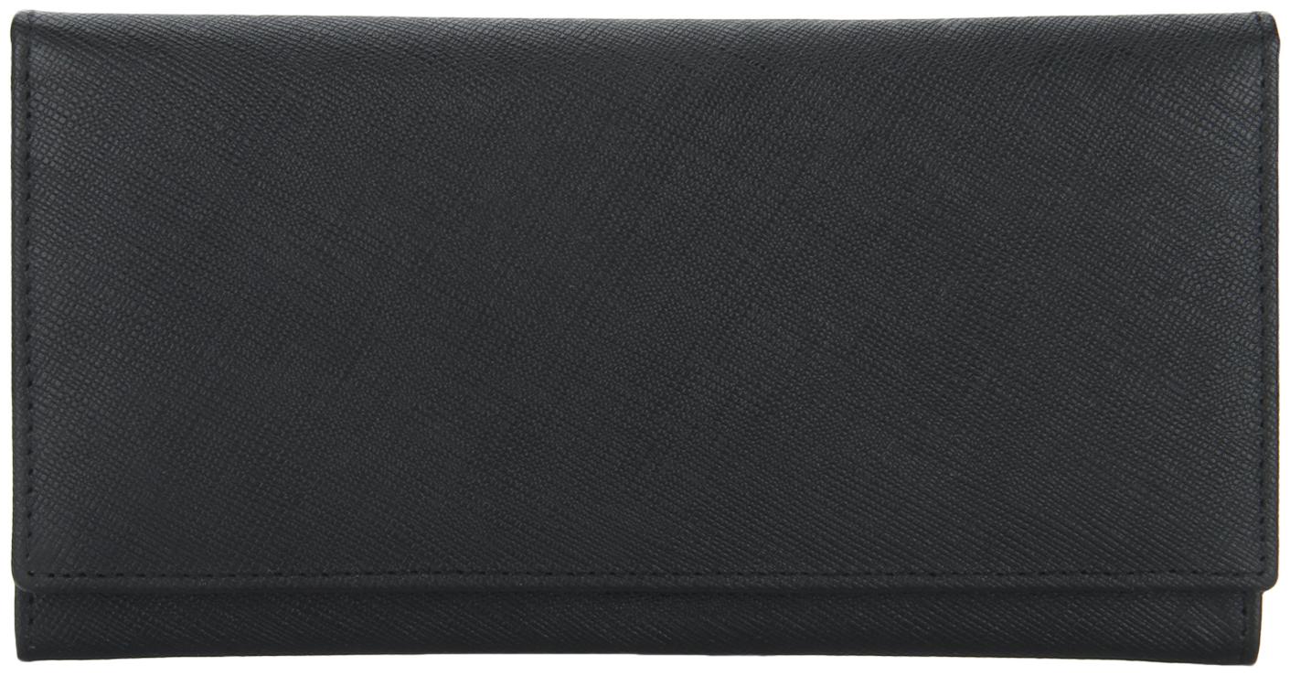 

Hide Hues Women Black Leather Wallet