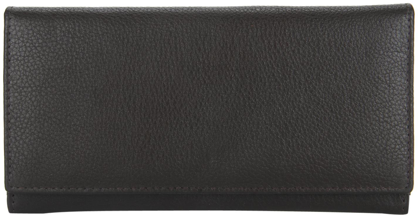 

Hide Hues Women Brown Leather Wallet