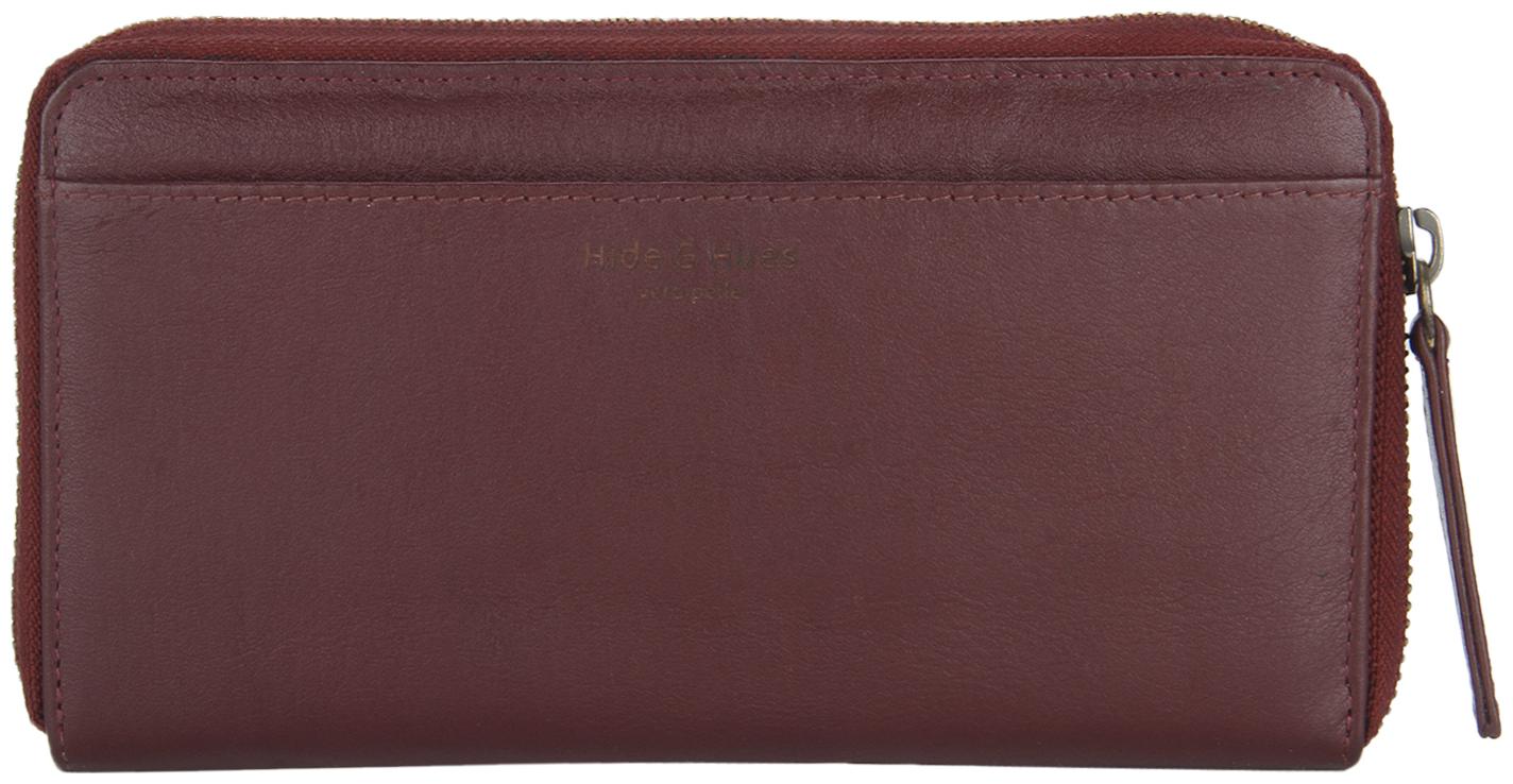 

Hide Hues Women Maroon Leather Wallet