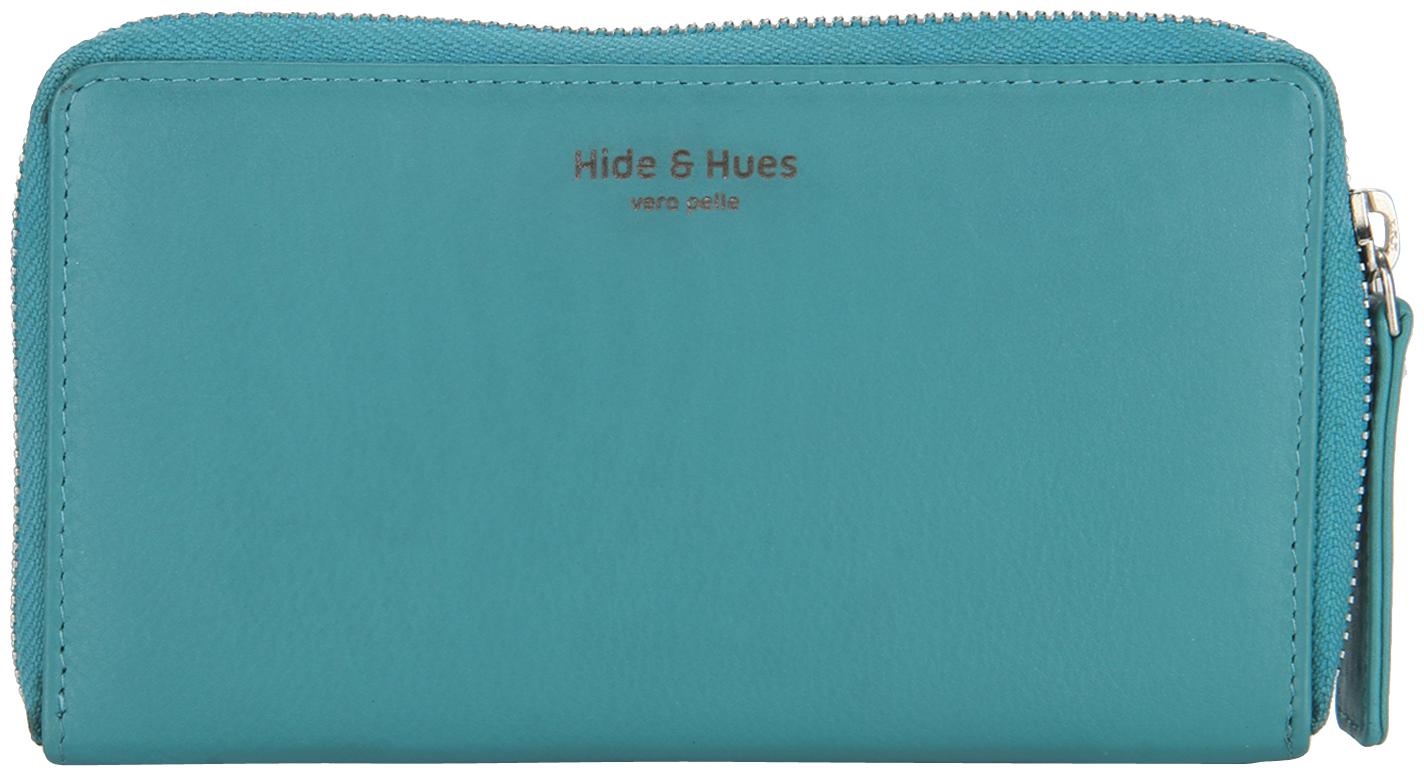 

Hide Hues Women Green Leather Wallet