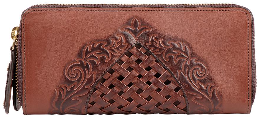 

Hidesign Women Brown Leather Wallet