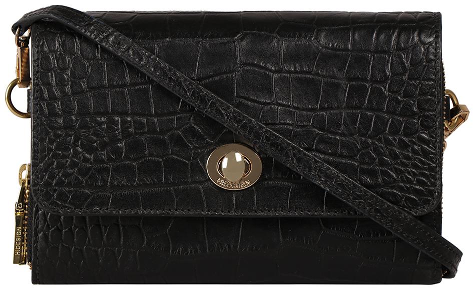 

Hidesign Black Sling Bag For Women