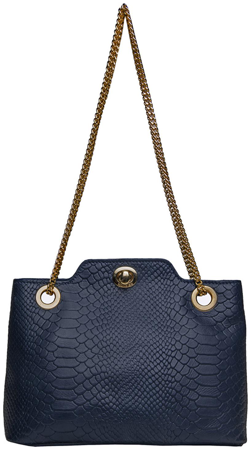 

Hidesign SB Alya 01 Midnight Blue Leather Shoulder Bag(Nautical)