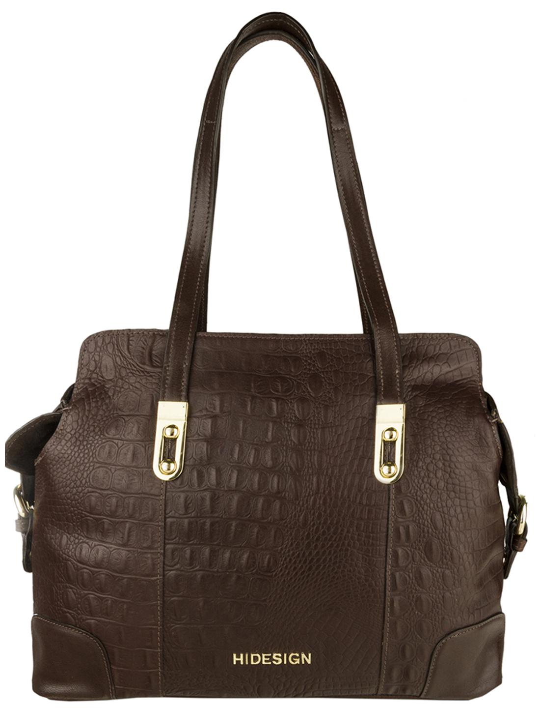 

Hidesign Harajuku 01 Brown Leather Shoulder Bag