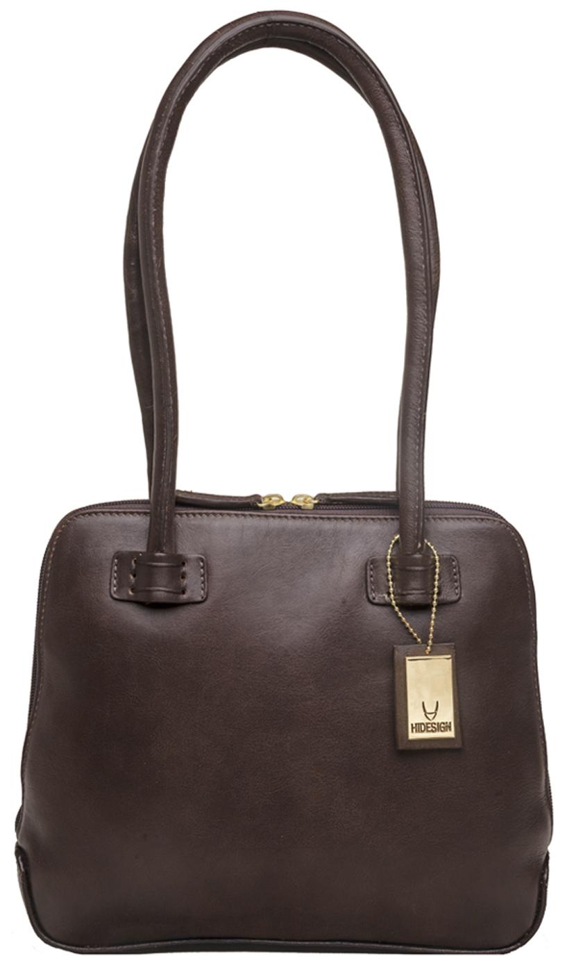 

Hidesign Estelle Small Brown Leather Shoulder Bag