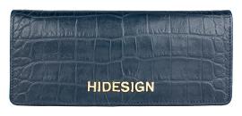 

Hidesign Women Blue Leather Wallet