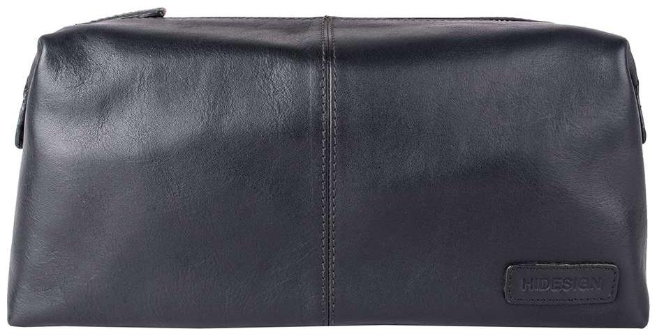 

HIDESIGN CWB 004 BLACK LEATHER MENS WASHBAG