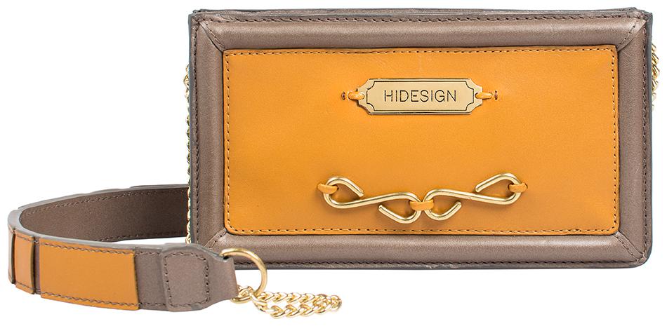 

Hidesign Dumas 03 Tan Leather Ladies Sling bag