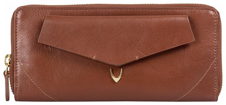 

Hidesign Women Brown Leather Wallet