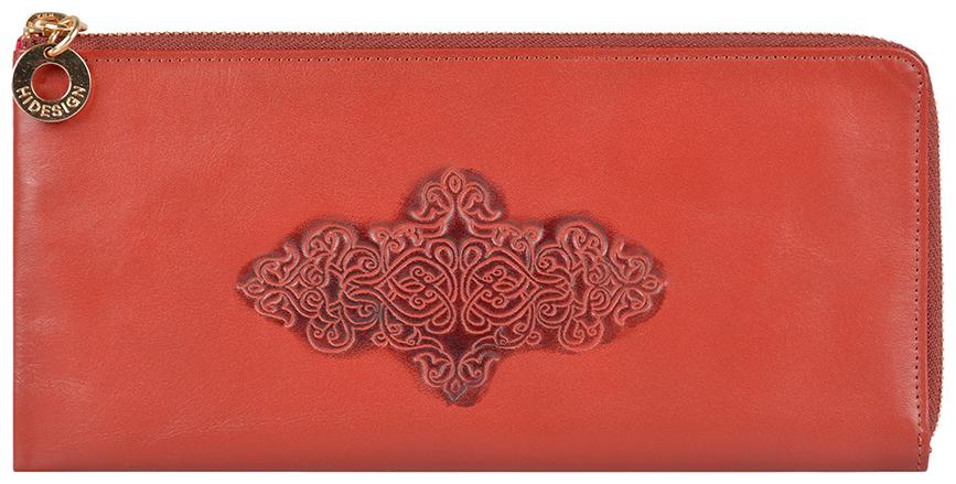 

Hidesign Women Red Leather Wallet