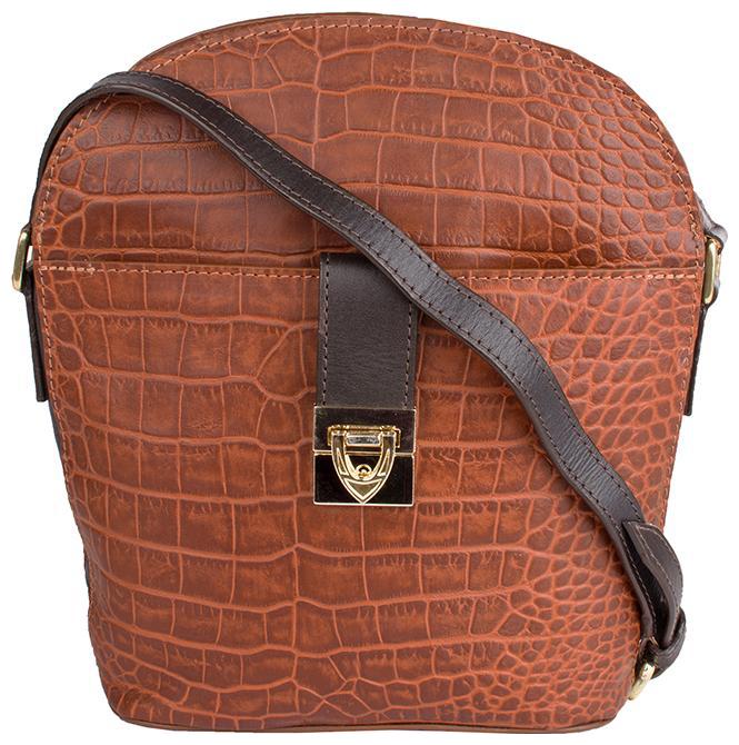 

HIDESIGN GOLDIE 01 TAN LEATHER LADIES HANDBAG