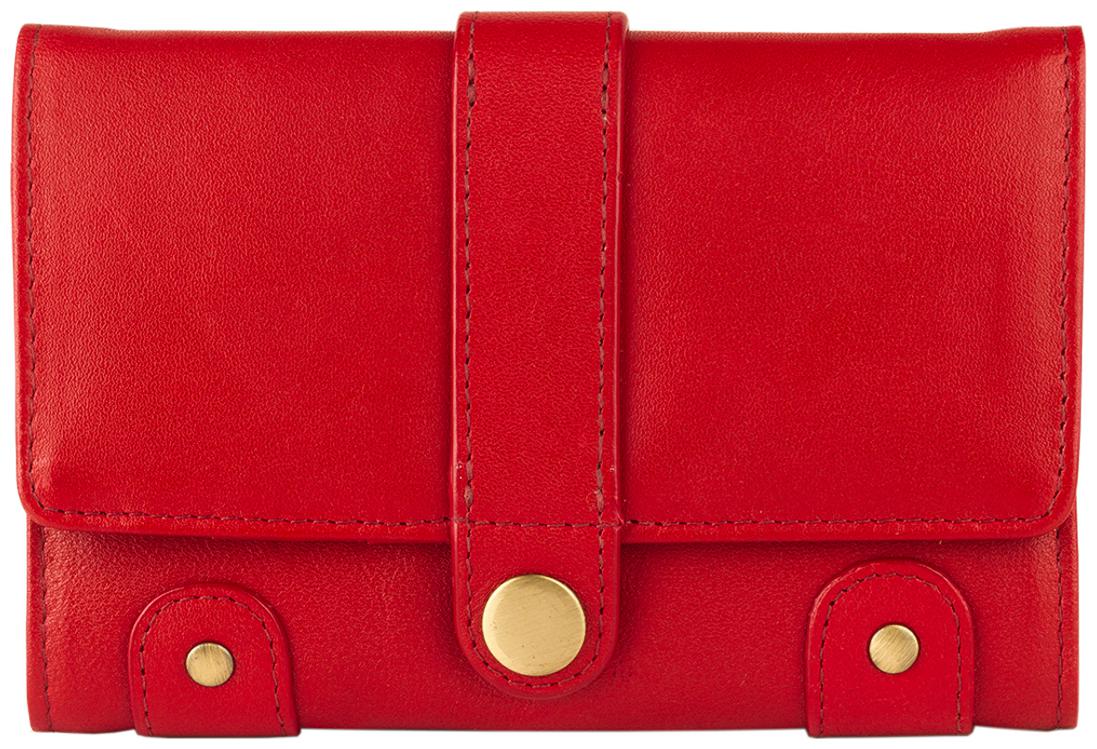

Hidesign Women Red Leather Wallet