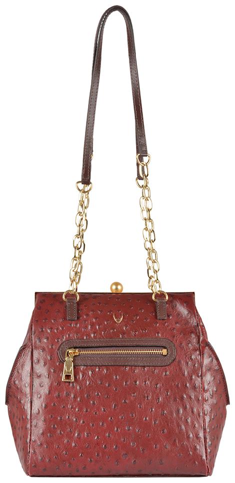 

Hidesign Jazz 02 Red Leather Womens Shoulder Bag