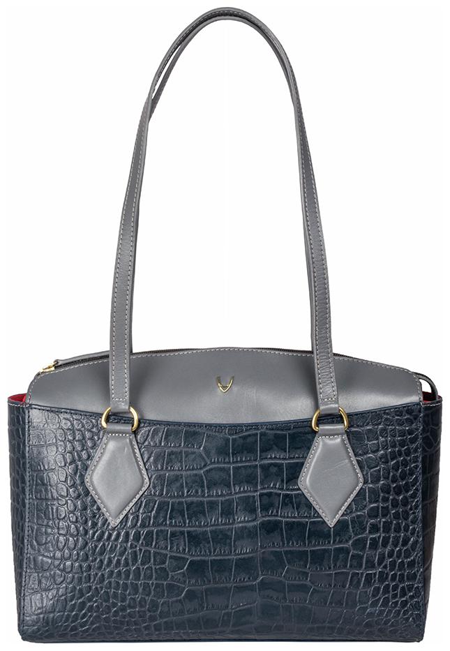 

HIDESIGN KASAI 03 BLUE LEATHER LADIES HAND BAG (Nautical)