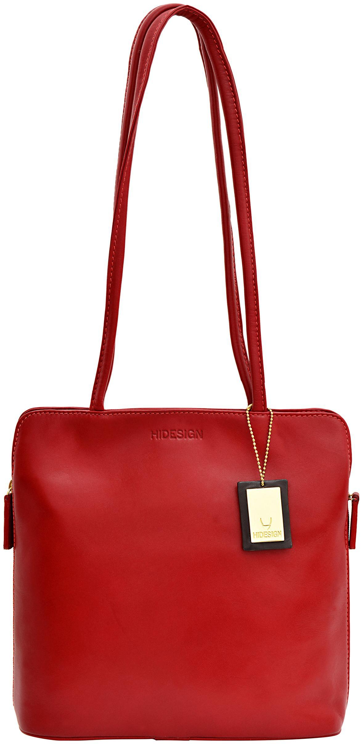 

HIDESIGN KIRSTY RED LEATHER LADIES HANDBAG