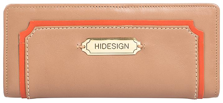 

Hidesign Women Tan Leather Wallet