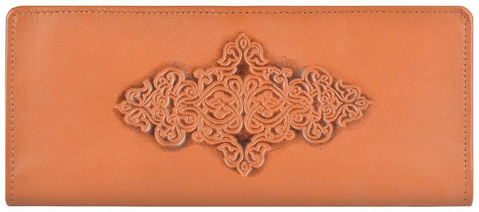 

Hidesign Women Tan Leather Wallet