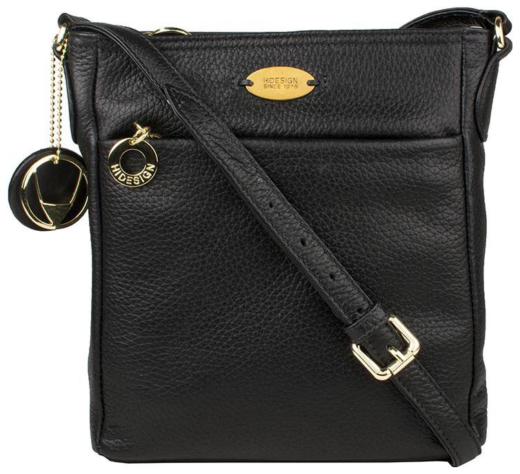 

HIDESIGN LUCIA 03 BLACK LEATHER LADIES HANDBAG
