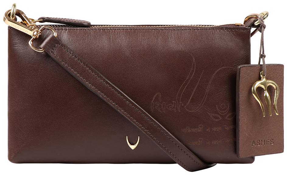 

Hidesign Mantra Brown Leather Women s Sling Bag
