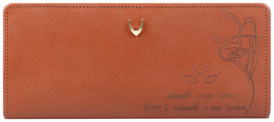 

Hidesign Women Tan Leather Wallet