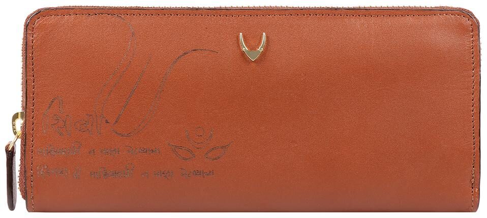 

Hidesign Women Tan Leather Wallet