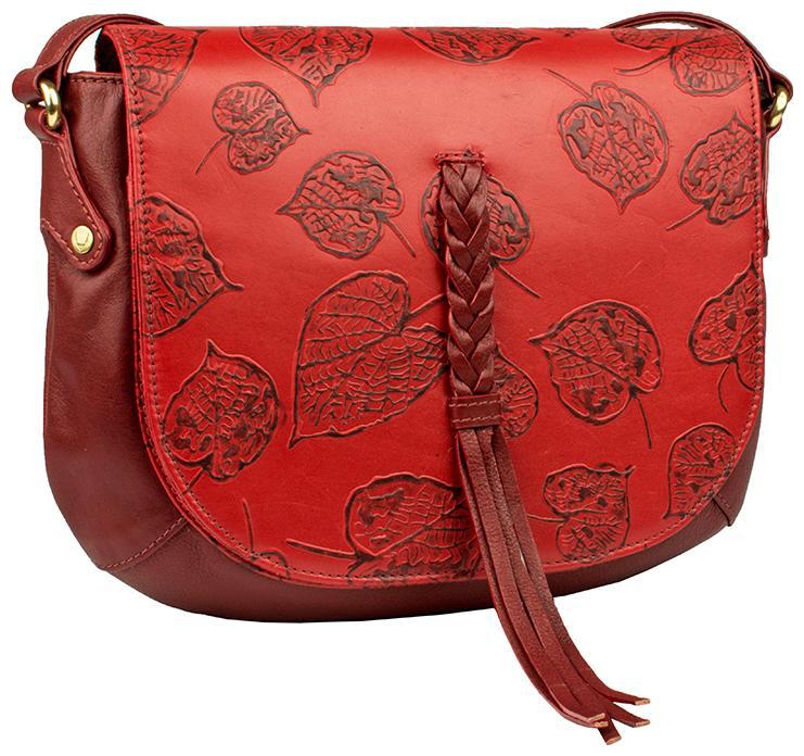 

HIDESIGN MERYL 01 RED LEATHER LADIES HANDBAG