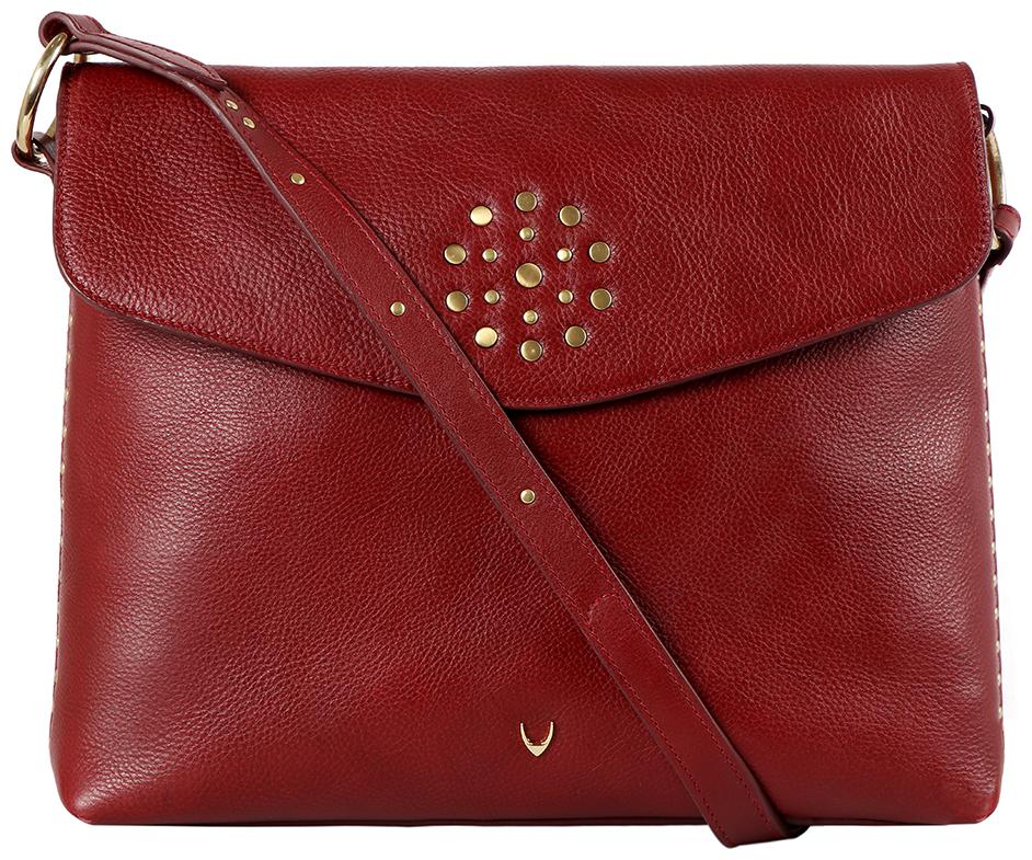 

Hidesign Red Sling Bag For Women