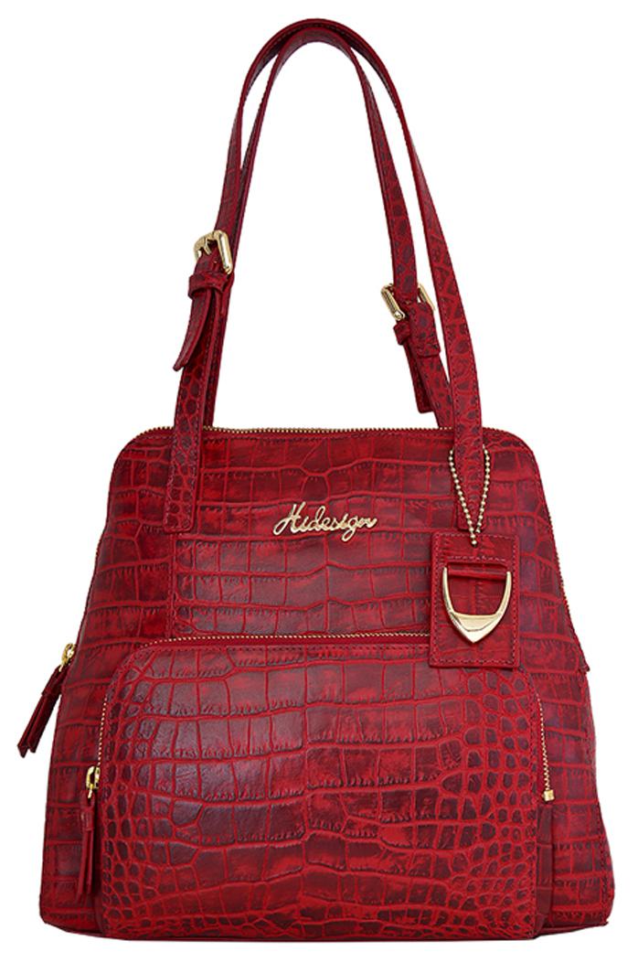 

Hidesign 109 01 Women s Shoulder Bag (Red)