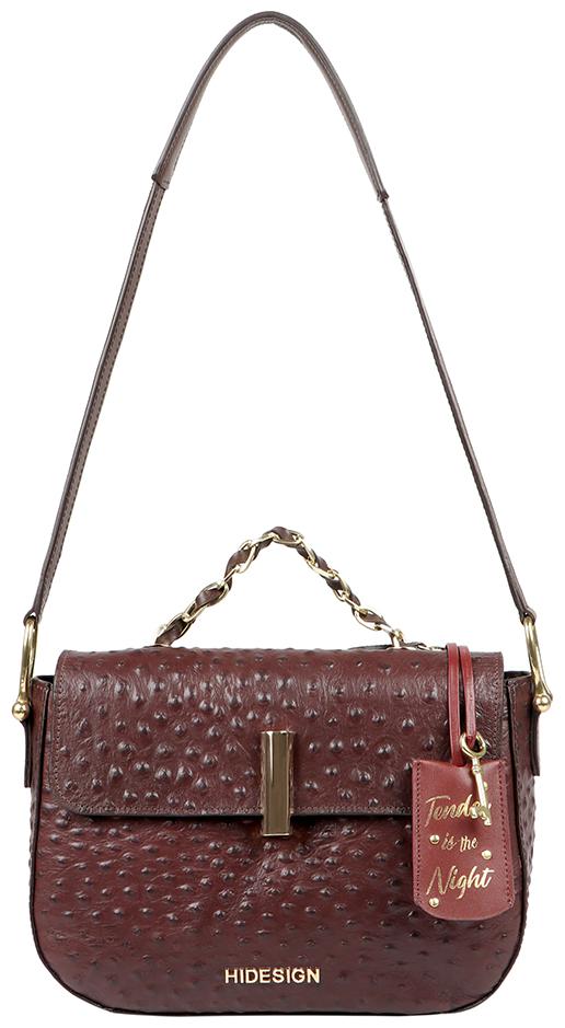 

Hidesign Romance 01 Brown Leather Women s Sling Bag