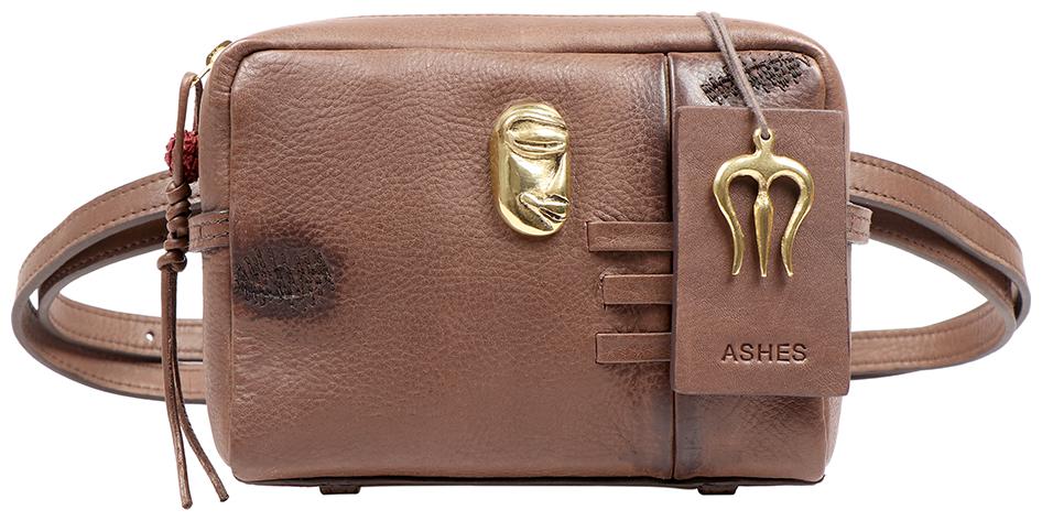 

Hidesign Sadhavi Brown Leather Women s Sling Bag