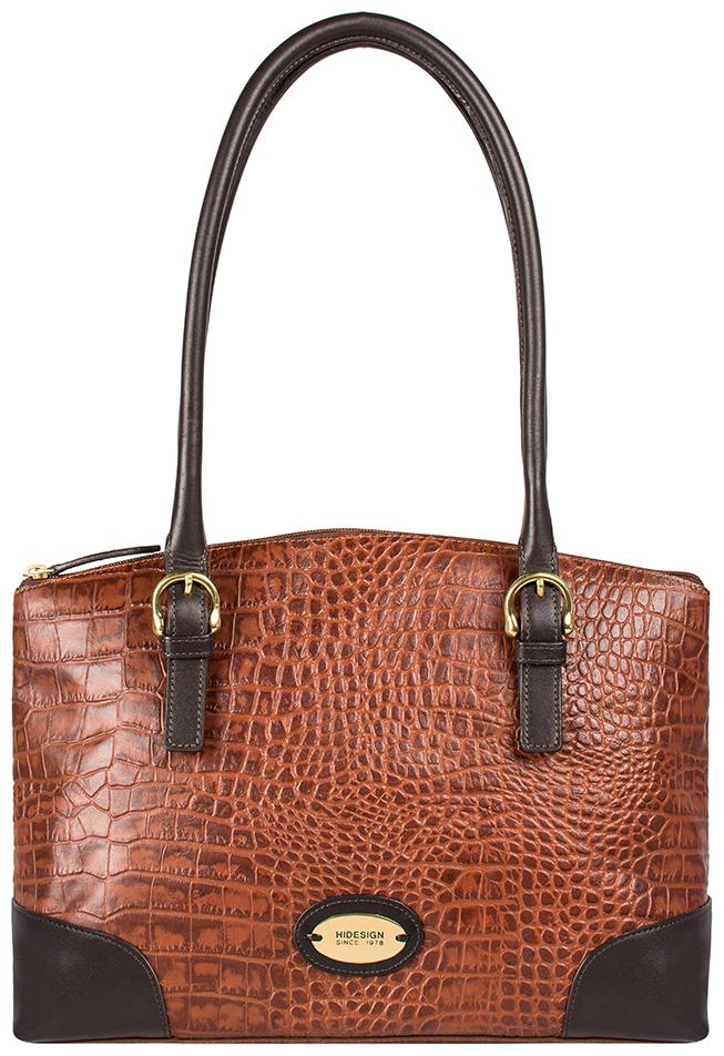 

Hidesign Saturn 01 Sb Tan Leather Ladies Hand Bag