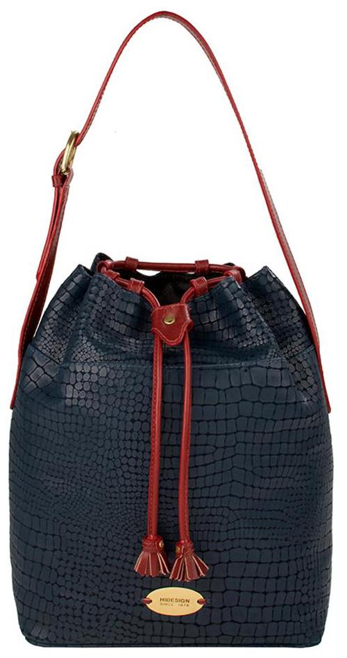

HIDESIGN SB SHEA MIDNIGHT BLUE LEATHER SHOULDER BAG(Nautical)