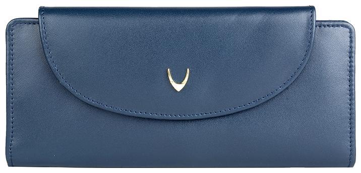

Hidesign Women Blue Leather Wallet
