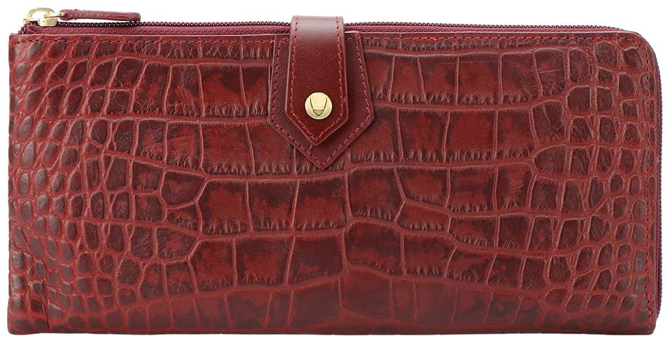 

Hidesign Women Red Leather Wallet