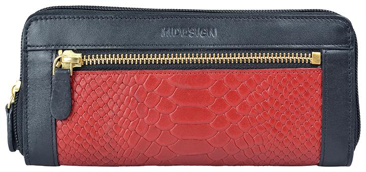 

Hidesign Women Red Leather Wallet