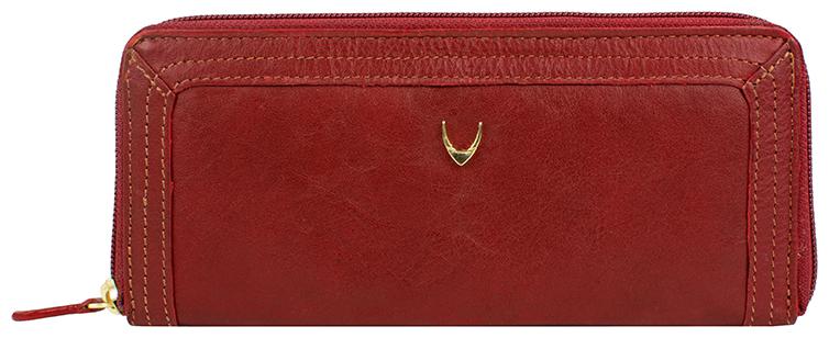 

Hidesign Women Red Leather Wallet