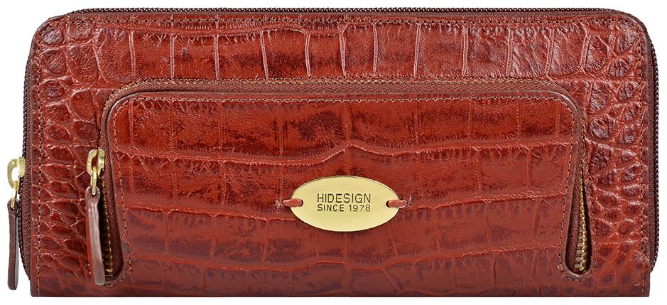 

Hidesign Women Red Leather Wallet