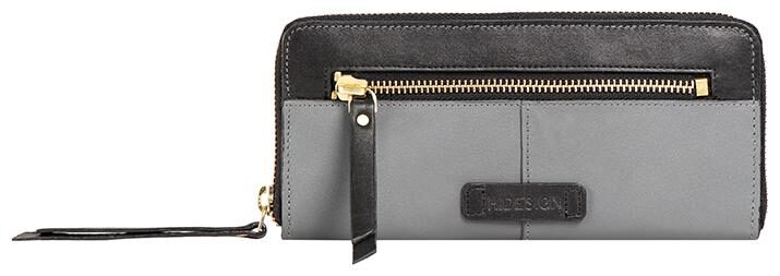 

Hidesign Women Grey Leather Wallet
