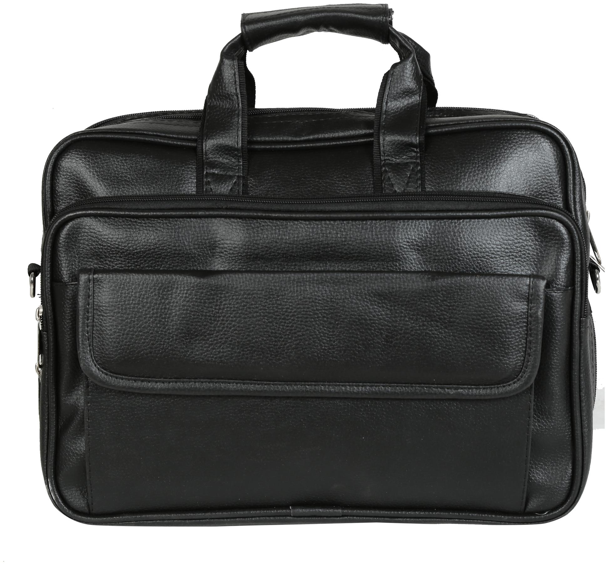

Home Story Black Faux leather Polyester Messenger bag