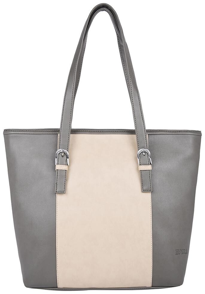 

Horra Grey PU Shoulder Bag