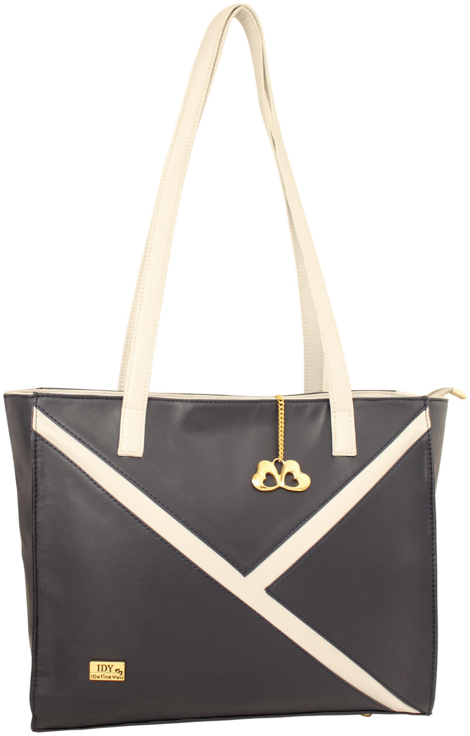 

I DEFINE YOU Black PU Handheld Bag