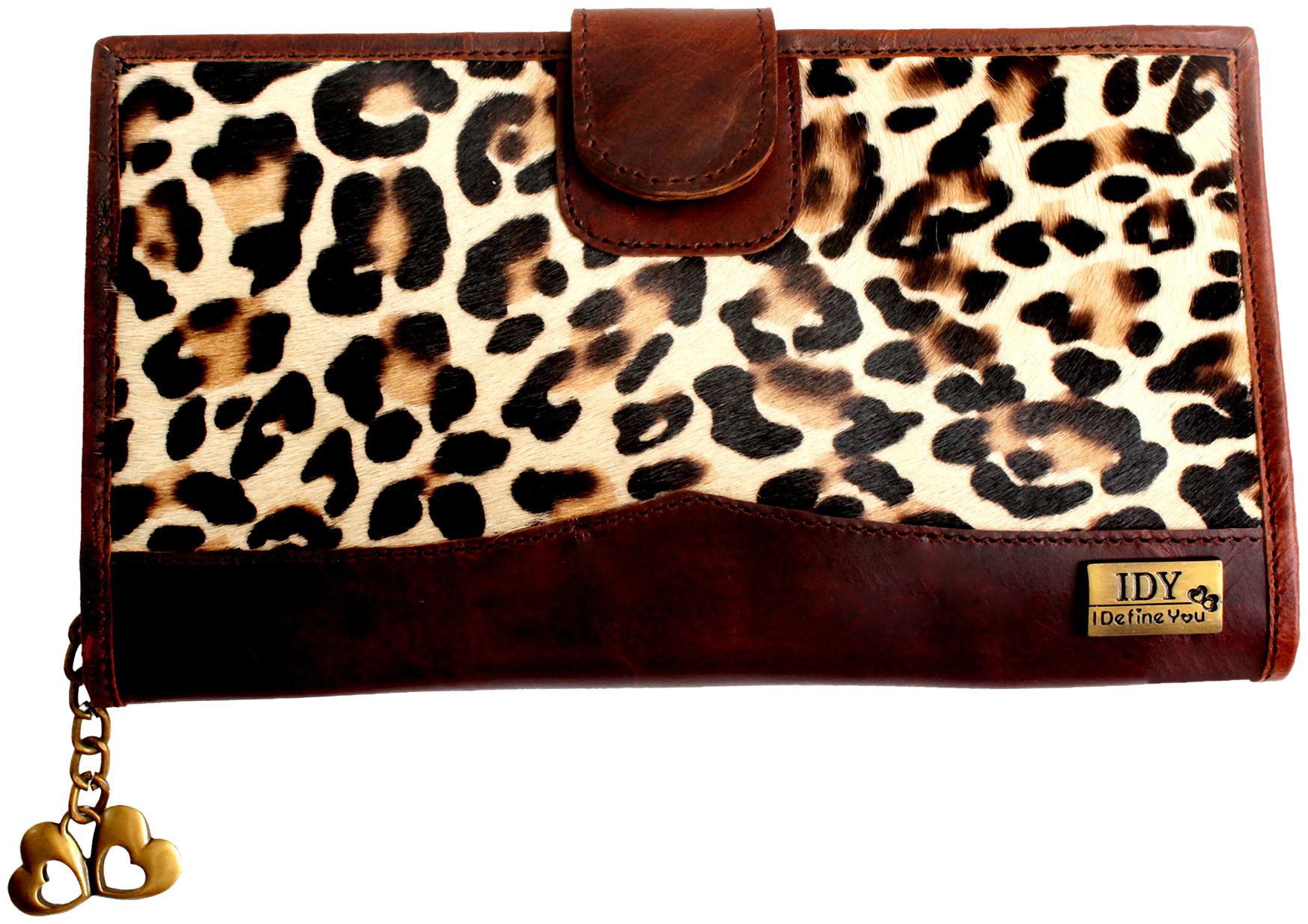 

I DEFINE YOU Women Brown Leather Wallet