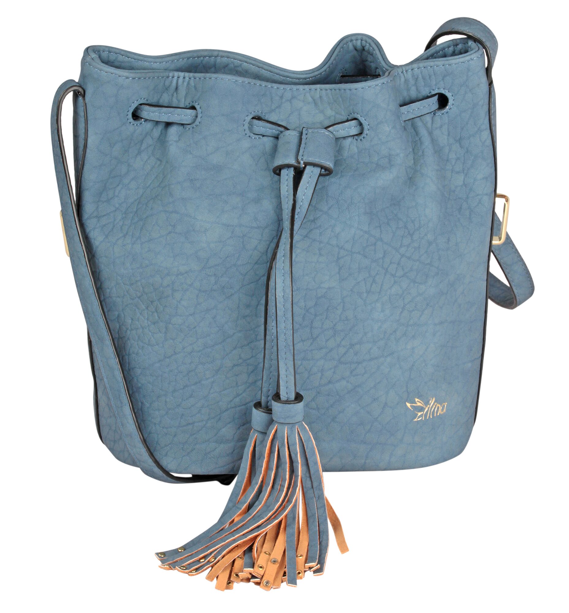 

Ilina Blue PU Handheld Bag - SYDNEY