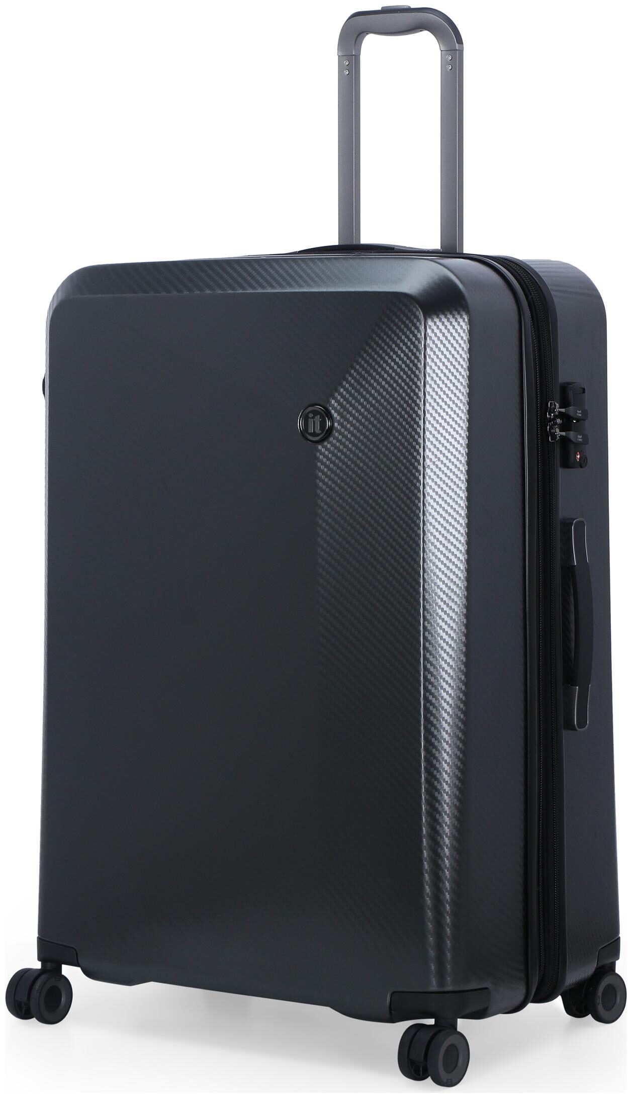 

IT Luggage Confide Large Size Hard Luggage Bag ( Grey 8 Wheels )