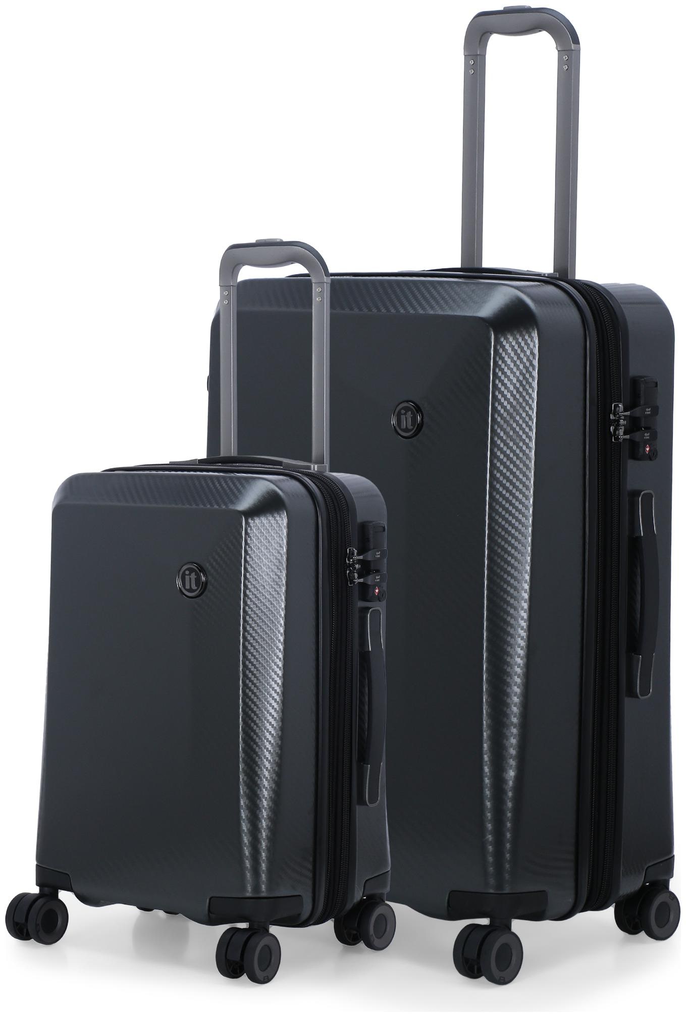 

IT Luggage Confide Cabin Large Size Hard Luggage Bag ( Grey 8 Wheels )